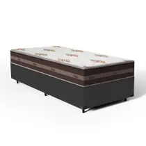 Cama Box Solteiro King + Colchão de molas - Anjos - Classic Superlastic 96cm