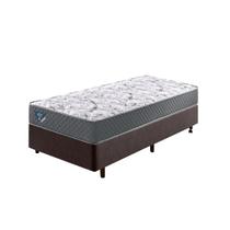 Cama Box Solteiro King Reforçado 96x203x38cm e Colchão Adapto Molas Ensacada B&G Cama Box Solteiro King Reforçado 96x203x38cm e Colchão Adapto Molas Ensacada B&G