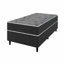 Cama Box Solteiro Molas Ensacadas Sibéria Umaflex 188cm x 88cm