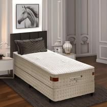 Cama Box Solteiro Molas Ensacadas White Horse Fortezza 88x188