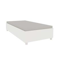 Cama Box Solteiro Mônaco Tcil Móveis Branco