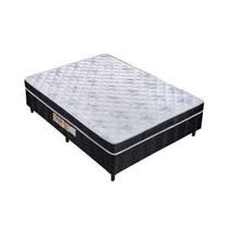 Cama Box Solteiro Quality-Flex Conjugado 51x88x188cm D28 Espuma Semi Ortopédico