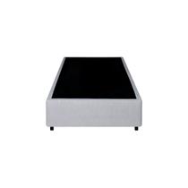 Cama Box Solteiro Resistente + Colchão Mola Ensacada Ecoflex
