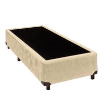 Cama Box Solteiro Simples Perola Nature 78x188 Cama Box Solteiro Simples Perola Nature 78x188