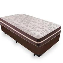 Cama Box Solteiro Sintético + Colchão De Molas - Anjos - Classic Superlastic 88cm