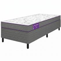 Cama Box Solteiro Smartz Acction Kupon D20 Espuma Macio 188x78x49cm Cinza Hipoalergênico e Antiácaro, Suporta até 60Kg Cama Box Solteiro Smartz Acction Kupon D20 Espuma Macio 188x78x49cm Cinza Hipoalergênico e Antiácaro, Suporta até 60Kg