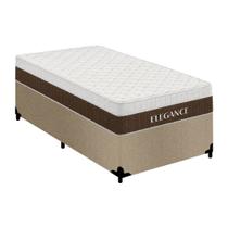 Cama Box Solteiro Suede + Colchão Molas Ensacadas Royal Sleep Elegance 88cm - Suporta Até 150 Kg Por Pessoa Cama Box Solteiro Suede + Colchão Molas Ensacadas Royal Sleep Elegance 88cm - Suporta Até 150 Kg Por Pessoa