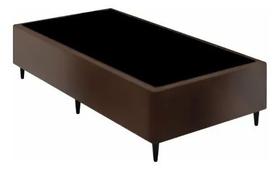 Cama Box Solteiro Suede Premium Santo Box 40x78x188