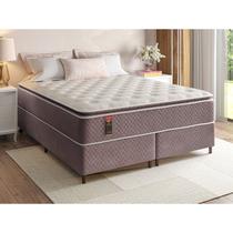 Cama Box Super King Hellen Colchões Molas Ensacadas Forest Master 193x203x71