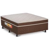 Cama box vip marrom rustico aberto 138x188x50 ps rev