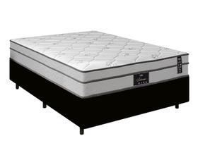 Cama Box Viúva + Colchão De Molas Ensacadas Viúva -LUFLEX