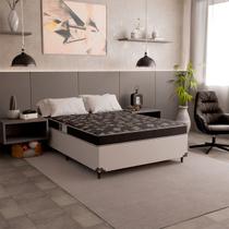 Cama Box Viúva + Colchão Espuma D20 - 51x128x188cm - Várias Cores Cama Box Viúva + Colchão Espuma D20 - 51x128x188cm - Várias Cores