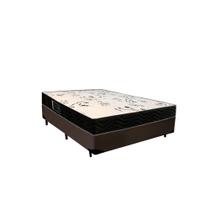 Cama Box Viúva Colchão Espuma D33 Bambo Branco Ducci + Box Sintético Marrom (54x128x188) Cama Box Viúva Colchão Espuma D33 Bambo Branco Ducci + Box Sintético Marrom (54x128x188)