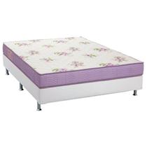 Cama Box Viúva: Colchão Espuma Ortobom Physical Super Resistente + Base CRC Courano White(128x188) Cama Box Viúva: Colchão Espuma Ortobom Physical Super Resistente + Base CRC Courano White(128x188)