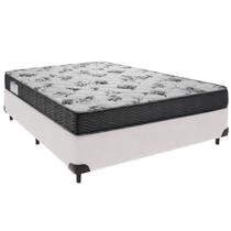 Cama Box Viúvo e Colchão ISO 100 D33 Ortobom Branco