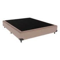 Cama Box Viúvo Suede Bege