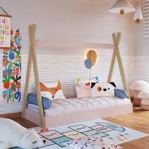 Cama Cabana de Solteiro 129cm X 198cm X 82,6cm Itapuã/Rosa Cama Cabana de Solteiro 129cm X 198cm X 82,6cm Itapuã/Rosa