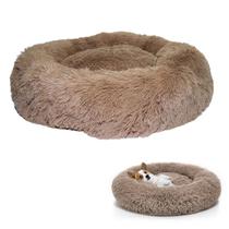 Cama Cachorro Cao Pet Gato Felino Caminha Nuvem 60cm Animal de Estimaçao Rosquinha Donut Pelucia Macio Confortavel