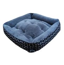 Cama Cachorro E Gato Caminha Pet G 60x60 Com Zíper Média Cinza