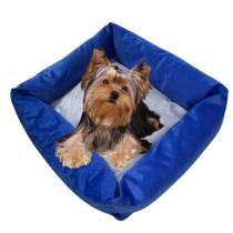 Cama Cachorro e Gato Casinha Caminha Pet Porte Médio Colchonete Cães 55x50