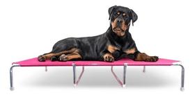 Cama Cachorro Grande Leve Pratica Resistente Tamanho XL Rosa