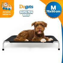 Cama Cachorro Suspensa Caminha Pet Lavável Resistente Tamanho M Preto Dogets Suspen Bed