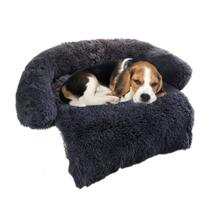 Cama calmante para cães GGIB Tapete de pelúcia fofo com capa removível Cama calmante para cães GGIB Tapete de pelúcia fofo com capa removível