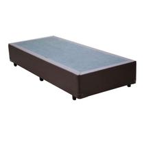 Cama Cama Box solteiro 88x188 suede preto acolchoes