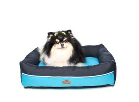 Cama Caminha 52cm x 40cm Pet Cachorro Cães Gato Dupla Face Anti Alérgico Lavável Pickorruchos Basic - Pequena