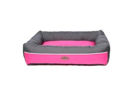 Cama Caminha 82cm x 63cm Pet Cachorro Cães Gato Dupla Face Anti Alérgico Lavável Pickorruchos Basic - GG