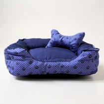 Cama Caminha Colchão Colchonete Pet Gato Cachorro Almofada Macio Lavavel Anti Friagem Tamanhos M G G