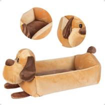 Cama Caminha Doguinho Ursinho Pet Premium Cães e Gatos Confortável Macia