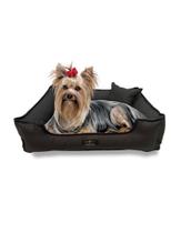Cama Caminha Luxo Tamanho M 60x50cm Brim em Algodão CHUMBO Resistente Conforto Caminha Lavável com Zíper e Fundo Removível Cachorro e Gato Cochilo Pet