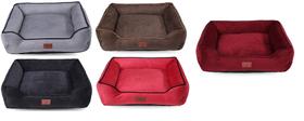 Cama Caminha Para Cachorro Gato Pet Grande 70x70 Lavável Suede