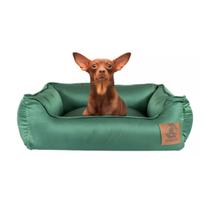 Cama Caminha Para Pet Com Zíper Super Confortável Cachorros e Gatos Estilo Square Mabuu Pet