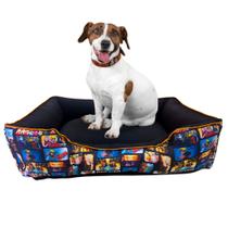 Cama Caminha Pet Cachorro Gato Estampa Naruto P M G Com Zíper Lavável Fibra Siliconada Cama Caminha Pet Cachorro Gato Estampa Naruto P M G Com Zíper Lavável Fibra Siliconada