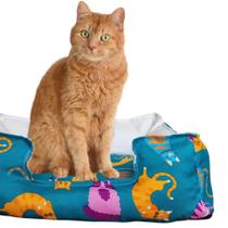 Cama Caminha Pet Cachorro Gato Estampada Lavavel 44x32cm Cama Caminha Pet Cachorro Gato Estampada Lavavel 44x32cm