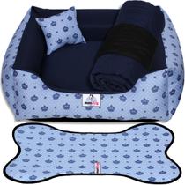 Cama Caminha Pet Cachorro Gato Kit 04 Peças Lavável Tamanho M