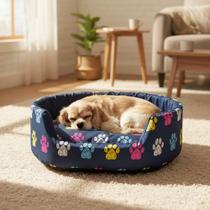 Cama Caminha Pet Para Cachorro E Gato Com Fundo Impermeável