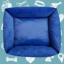 Cama caminha pet quadrada para animas de pequeno e médio porte