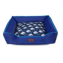 Cama Caminha Pet Semi Impermeável 60x60 M Azul Gorgurinho