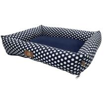 Cama Carol Poá para Cães e Gatos Fabrica Pet Azul