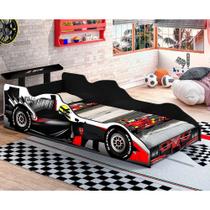 Cama Carro Formula 1 Infantil 100 em Mdf J e A Moveis