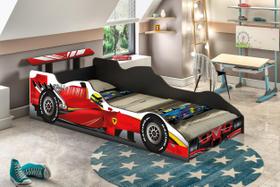 Cama Carro Infantil Formula 1 Vermelho - Rede Móveis
