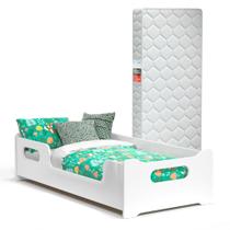 Cama Carro Infantil Para Quarto Menino E Proteção Lateral