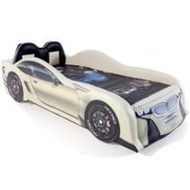 Cama Carro Solteiro Z300 Plus estofada com banco esportivo Cama Carro Solteiro Z300 Plus estofada com banco esportivo