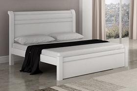 Cama Casal 100% MDF - 187-Neve - Star Móveis Cama Casal 100% MDF - 187-Neve - Star Móveis
