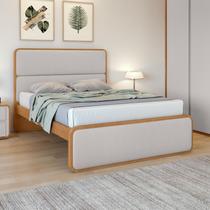 Cama Casal 1,40 Easy Like Tecido Corano Bege Amendoa Clean Cama Casal 1,40 Easy Like Tecido Corano Bege Amendoa Clean