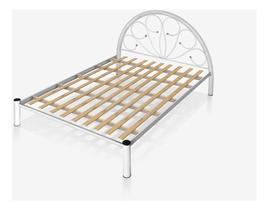 Cama Casal 1,40 Tubular Ferro E Aço, Para 1 Ou 2 Pessoas. - JB Moveis