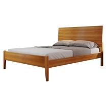 Cama Casal 140cm Amazone Amêndoa Mel Josandro